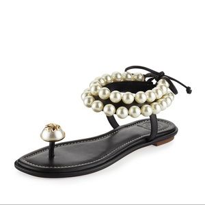 Tory Burch Melody Ankle Strap Sandals 8 NIB